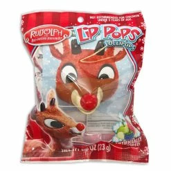 Deals 🔔 Lip Pops® Rudolph the Red-Nosed Reindeer® Lollipop 🧨 -Christmas Shop 10170673 1