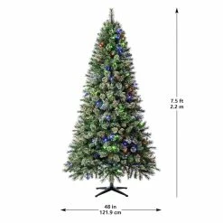 Best deal π 7.5ft. Pre-Lit Augusta Pine Artificial π Christmas Tree, Color Changing LED Lights by Ashland® π 22 Best deal π 7.5ft. Pre-Lit Augusta Pine Artificial π Christmas Tree, Color Changing LED Lights by Ashland® π -Christmas Shop 10524538 21
