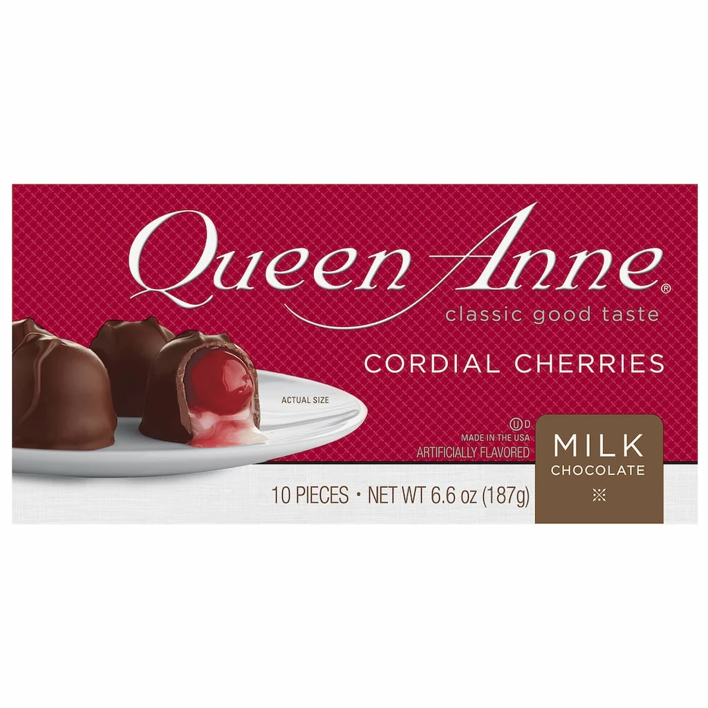 Brand new π Queen Anne® Cordial Cherries Milk Chocolate π 3 Brand new π Queen Anne® Cordial Cherries Milk Chocolate π
