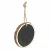 Hot Sale 😍 5ct. 4" Black Pinewood Round Ornament by Artminds™ ⭐ -Christmas Shop 10667370 2