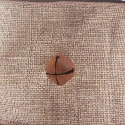 Hot Sale ✨ 3.5" Faux Burlap Wired Bell Ribbon by Celebrate It™ 🎄 Christmas 😀 -Christmas Shop 10668784 3