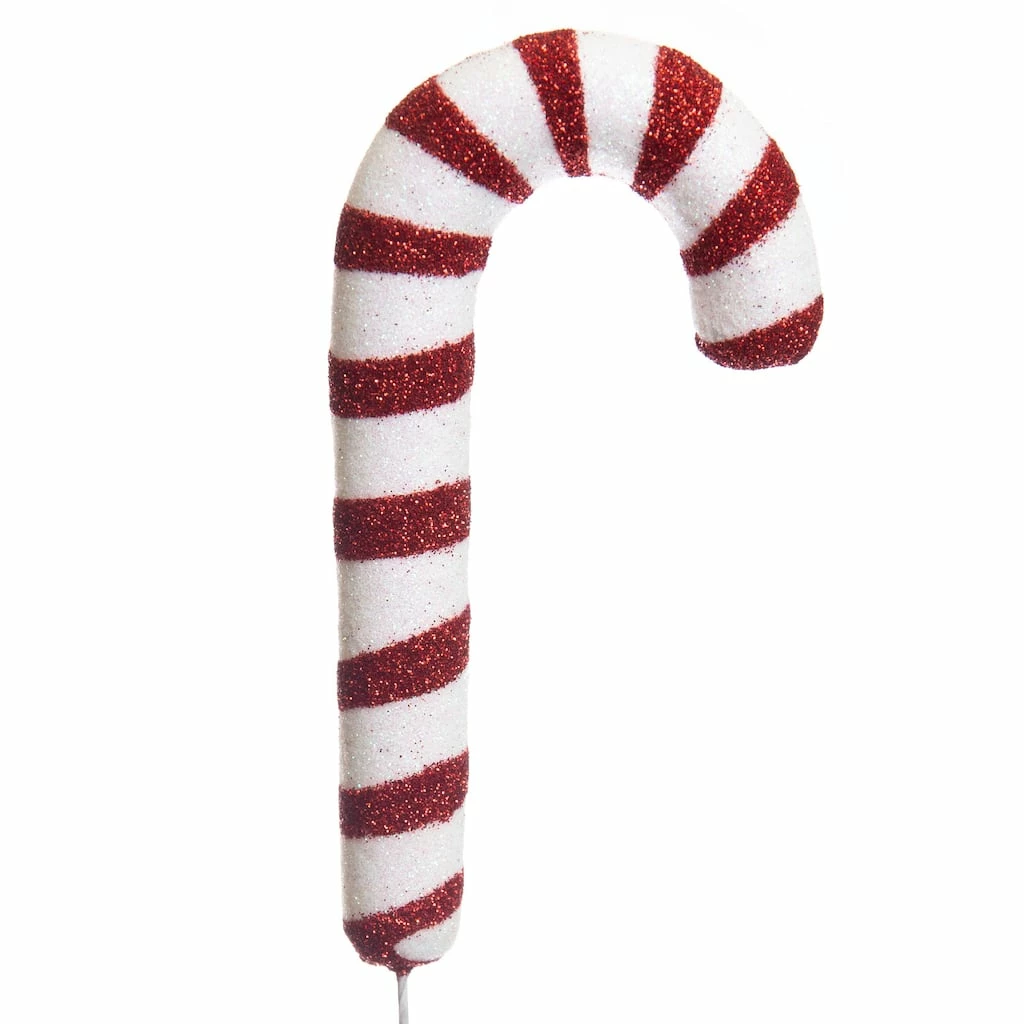 Outlet 𧨠Red & White Glitter π¬ Candy Cane Pick by Ashland® π 4 Outlet 𧨠Red & White Glitter π¬ Candy Cane Pick by Ashland® π - Image 2