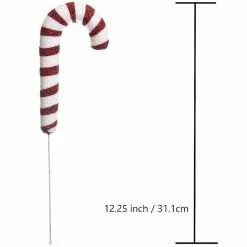 Outlet 𧨠Red & White Glitter π¬ Candy Cane Pick by Ashland® π 7 Outlet 𧨠Red & White Glitter π¬ Candy Cane Pick by Ashland® π -Christmas Shop 10669909 3