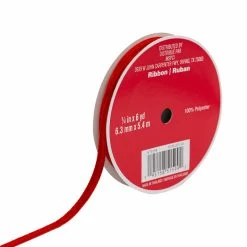 Hot Sale 😍 1/4" Velvet Ribbon by Celebrate It™ 🔔 Christmas 😉 -Christmas Shop 10670154 5