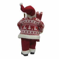 Cheap ⌛ 18" Santa in Red Sweater with Skis by Ashland® 🌟 -Christmas Shop 10670915 3