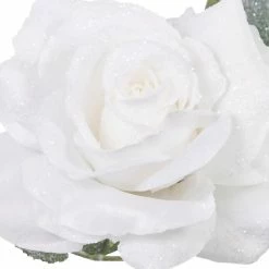 Coupon 👍 White Garden Rose Spray by Ashland® 🔥 -Christmas Shop 10670982 2
