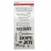 Best reviews of 🎉 Christmas Phrase Clear Stamp & Die Set by Recollections™ 🎄 Christmas 😀 -Christmas Shop 10672656 1