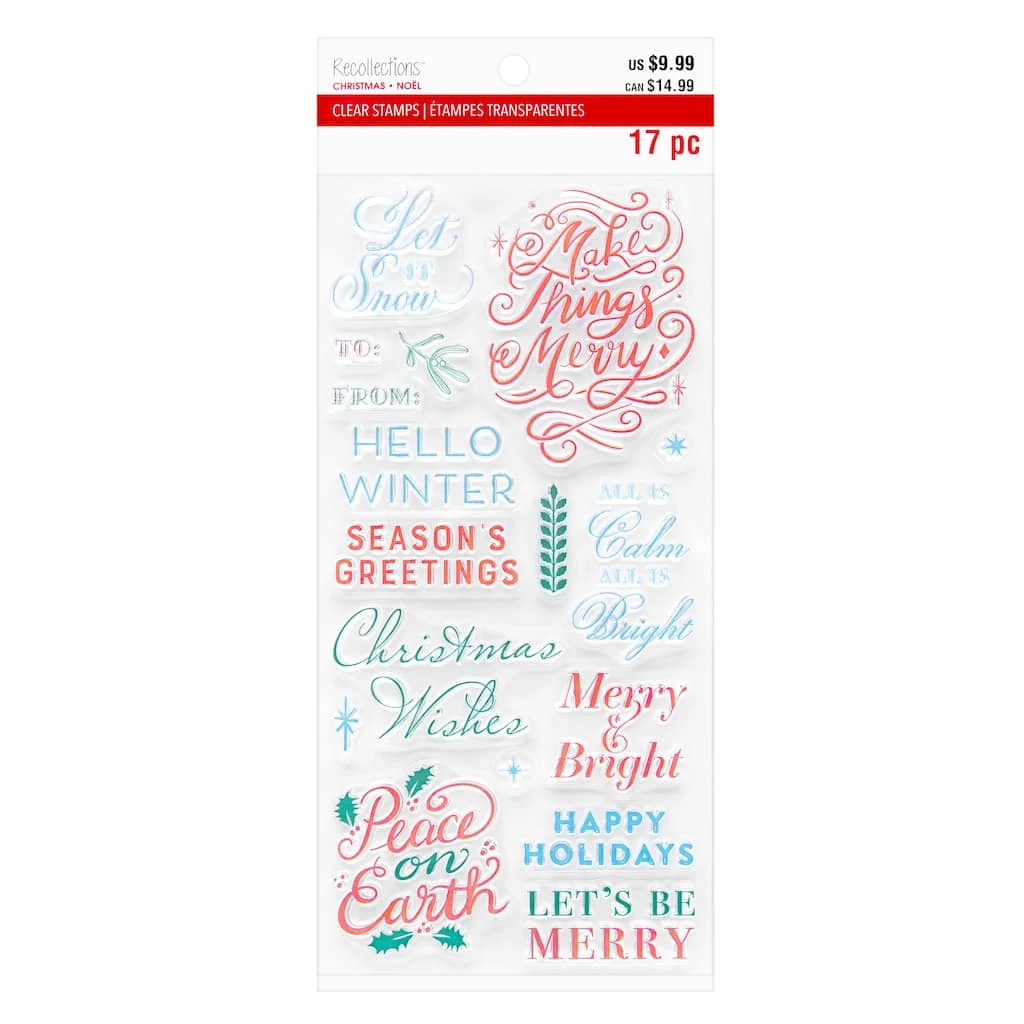 Wholesale π Holiday Sayings Clear Stamps by Recollections™ π
Christmas β 3 Wholesale π Holiday Sayings Clear Stamps by Recollections™ π
Christmas β