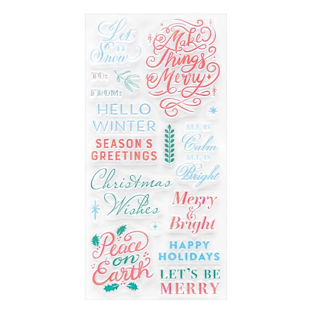 Wholesale π Holiday Sayings Clear Stamps by Recollections™ π
Christmas β 4 Wholesale π Holiday Sayings Clear Stamps by Recollections™ π
Christmas β - Image 2