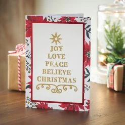 Hot Sale 🎁 Holiday Sentiment Tree Wood Stamp by Recollections™ 🎄 Christmas 😉 -Christmas Shop 10672666 12
