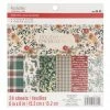 Budget 🤩 Holiday Spice 🎄 Christmas Paper Pad by Recollections™, 6" x 6" 😉 -Christmas Shop 10672680 1