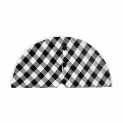 Coupon ✔️ 48" Black & White Buffalo Check Tree 👗 Skirt by Ashland® 😉 -Christmas Shop 10672923 3
