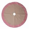 Buy 💯 48" Burlap Tree 👗 Skirt with Red & White Stripes by Ashland® 🌟 -Christmas Shop 10672928 1