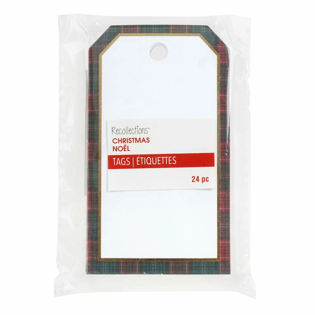 Brand new π Plaid β Christmas Tag by Recollections™ π 2 Brand new π Plaid β Christmas Tag by Recollections™ π