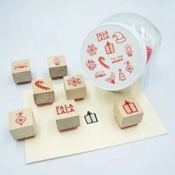 Budget 🤩 Wood Stamp Set by Recollections™ 🎁 Christmas 🥰 -Christmas Shop 10673463 3