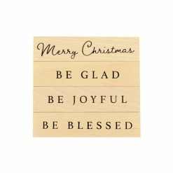 Cheapest β€οΈ Holiday Sentiments Wood Stamp Set by Recollections™ β Christmas π₯°