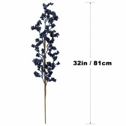 Coupon 🔥 Navy Glitter Berry Stem by Ashland® 🥰 -Christmas Shop 10673704 3