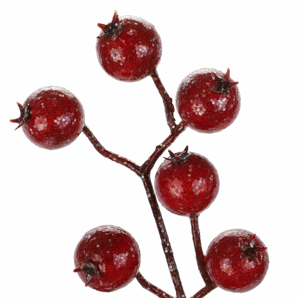 Best Sale ⭐ Iced Red Rose Berry Stem by Ashland® 🌟 4 Best Sale ⭐ Iced Red Rose Berry Stem by Ashland® 🌟 - Image 2