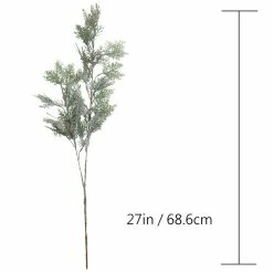 Budget ✨ Flocked Cedar Pine Stem by Ashland® ⌛ -Christmas Shop 10673871 3