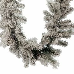 Best deal ⌛ 6ft. Snow Flocked Balsam Fir Garland by Ashland® 🔔