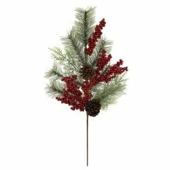 Deals π Berry & Pinecone Cashmere Pine Stem by Ashland® π