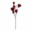 Budget 🌟 Red Magnolia Leaf Stem by Ashland® 🌟 -Christmas Shop 10674670 1