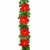 Budget β¨ 6ft. Red Velvet Poinsettia & Berry Chain Garland by Ashland® π€© 1 Budget β¨ 6ft. Red Velvet Poinsettia & Berry Chain Garland by Ashland® π€© -Christmas Shop 10674682 1