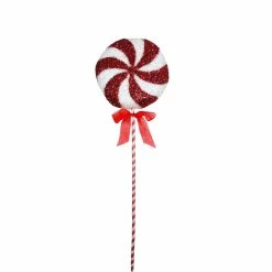 Best Pirce 🎉 Red & White Swirl Lollipop Stem by Ashland® ✔️