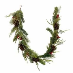 Budget ✨ 6ft. Mixed Pine & Red Berry Garland by Ashland® 🎁 5 Budget ✨ 6ft. Mixed Pine & Red Berry Garland by Ashland® 🎁 -Christmas Shop 10674831 2