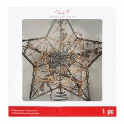 Buy ✨ 11" Lighted Grapevine Star Tree Topper by Ashland® 💯