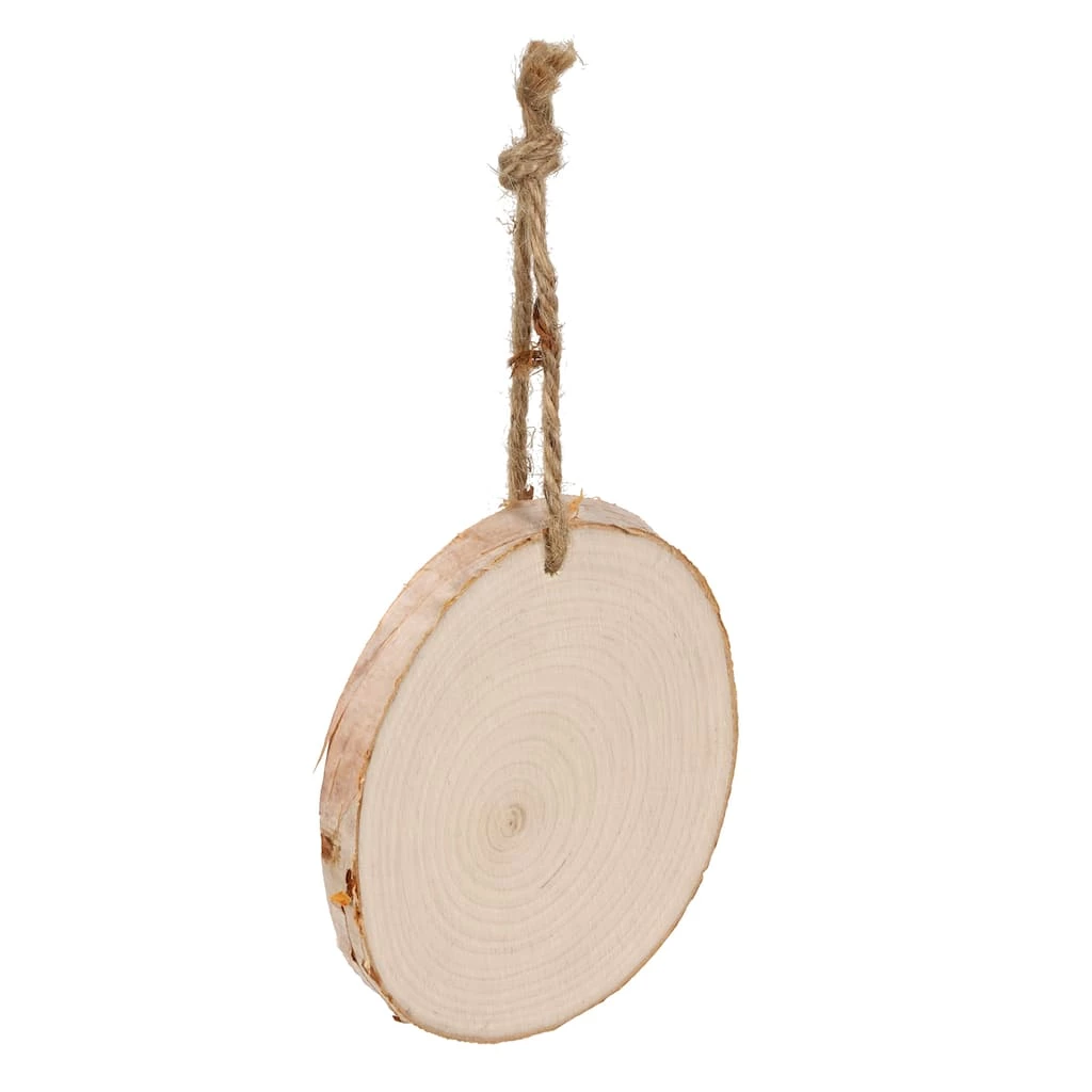 Discount π 4" Unfinished Birch Round Ornament by Michaels π€© 4 Discount π 4" Unfinished Birch Round Ornament by Michaels π€© - Image 2