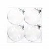 Promo 🥰 4ct. 100mm Clear Plastic Disc Ornaments 🔥 -Christmas Shop 10675245 1