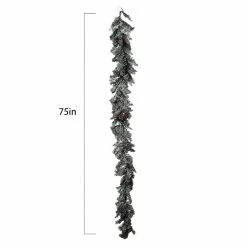 Coupon 🌟 6ft. Snowy Taos Pine Garland by Ashland® 🌟 -Christmas Shop 10675838 3