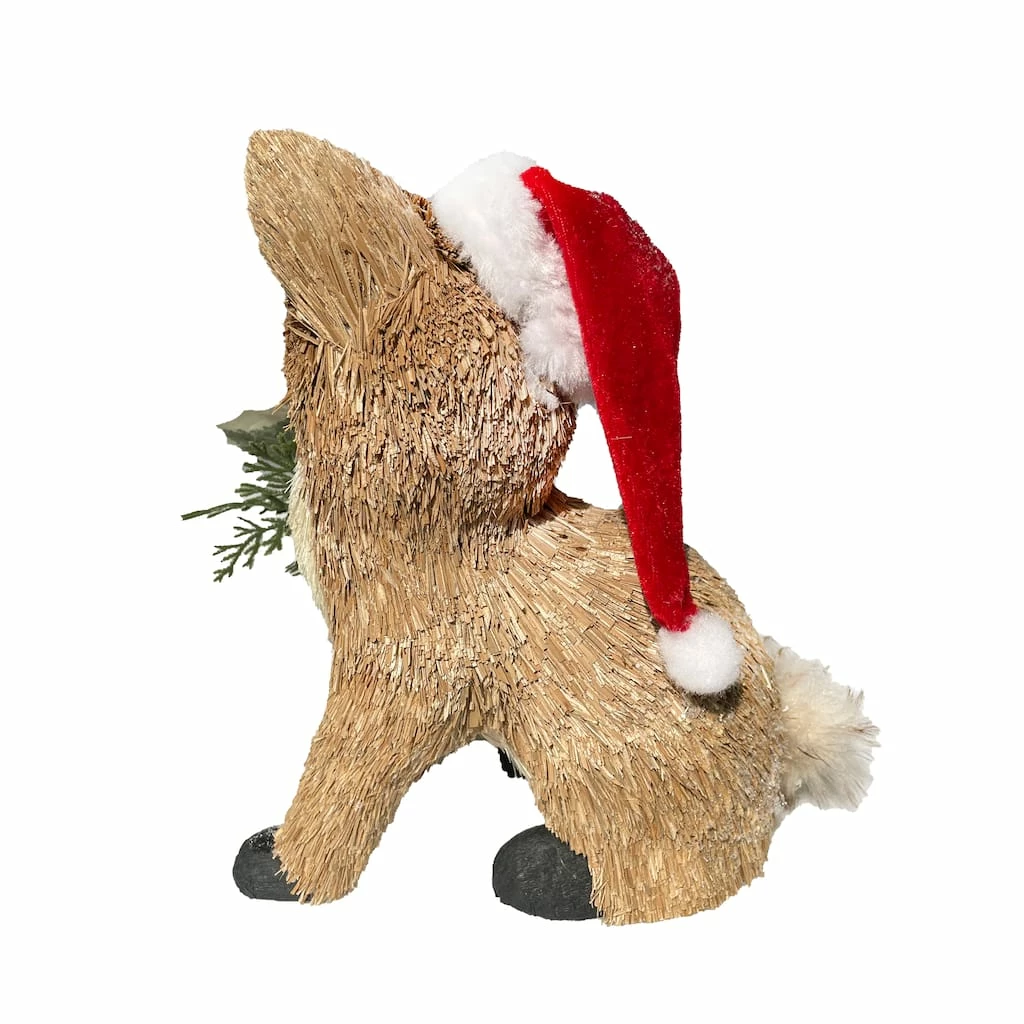 Deals π 9" Fox with Santa Hat Natural Décor Accent by Ashland® π 4 Deals π 9" Fox with Santa Hat Natural Décor Accent by Ashland® π - Image 2