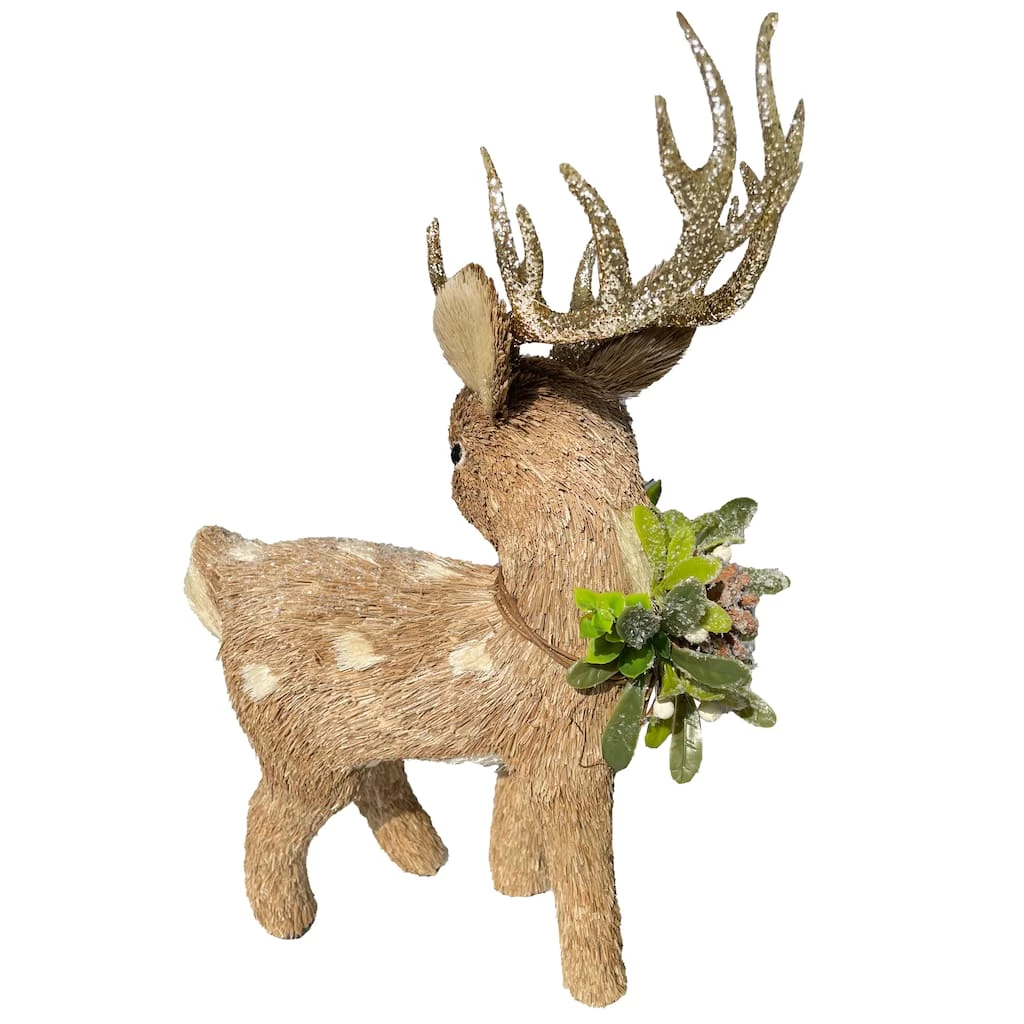 Cheapest π 16.5" Standing Deer with Mistletoe Natural Décor Accent by Ashland® π 4 Cheapest π 16.5" Standing Deer with Mistletoe Natural Décor Accent by Ashland® π - Image 2