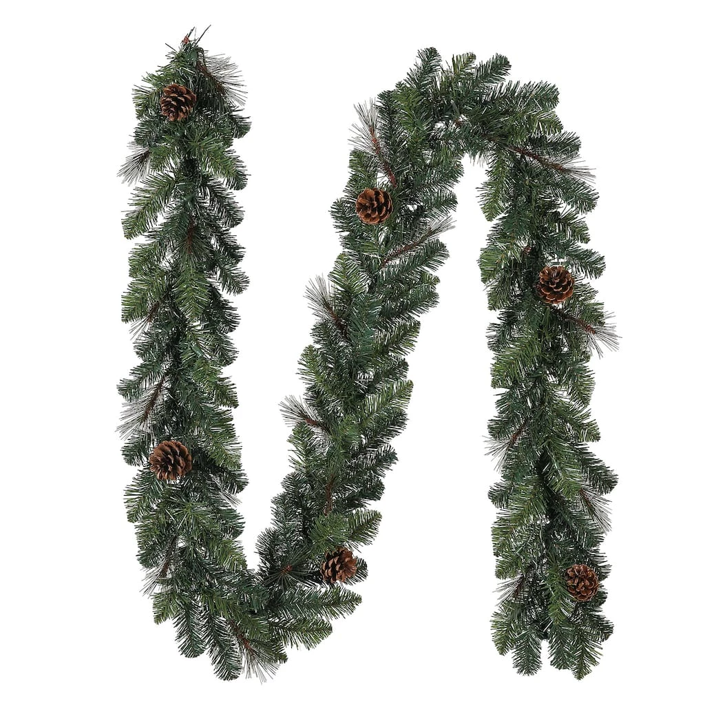 Best Pirce π 9ft. Pre-Lit Mixed Pine & Pinecone Garland by Ashland® π 6 Best Pirce π 9ft. Pre-Lit Mixed Pine & Pinecone Garland by Ashland® π - Image 5