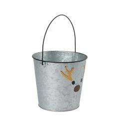 Outlet 🛒 7.2" Reindeer Metal Bucket with Handle by Ashland® 👍 -Christmas Shop 10676689 3