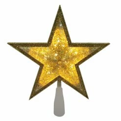 Best deal ✨ 11" Gold LED Star Tree Topper by Ashland® 🔥 -Christmas Shop 10677079 2