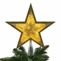Best deal ✨ 11" Gold LED Star Tree Topper by Ashland® 🔥 -Christmas Shop 10677079 4