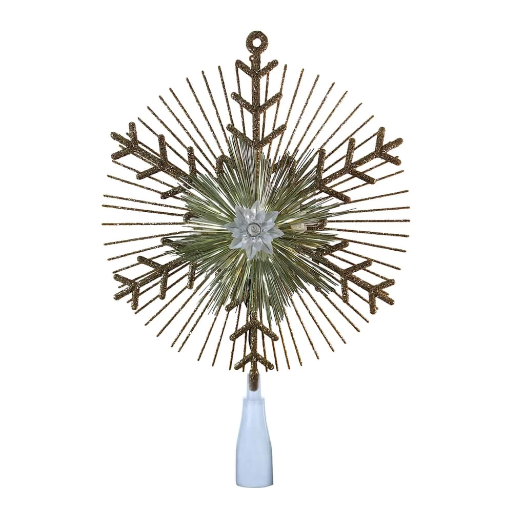 Discount β¨ 14.5" Gold Lighted Tinsel Starburst Tree Topper by Ashland® π 2 Discount β¨ 14.5" Gold Lighted Tinsel Starburst Tree Topper by Ashland® π