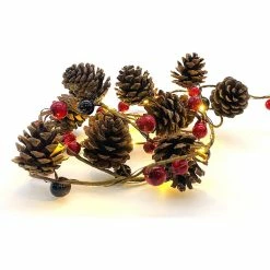 Top 10 🎉 Assorted 18ct. LED Red Berry & Pinecone Garland Crafting String Lights by Ashland® ⭐ -Christmas Shop 10677239 3