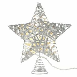 Budget π 11" Silver Grapevine Star LED Tree Topper by Ashland® π― 5 Budget π 11" Silver Grapevine Star LED Tree Topper by Ashland® π― -Christmas Shop 10677973 2