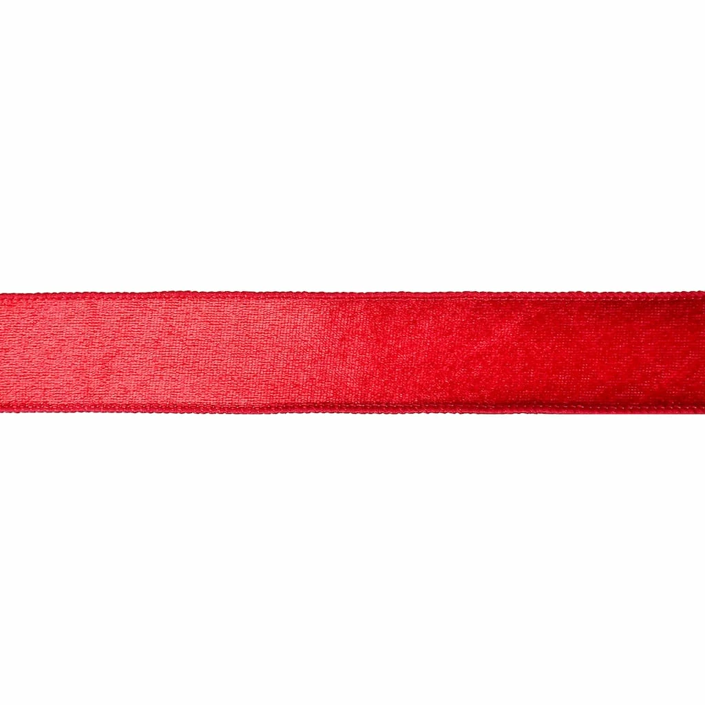 Buy π₯ 1.5" x 25ft. Velvet Wired Ribbon by Celebrate It® π Christmas 𧨠5 Buy π₯ 1.5" x 25ft. Velvet Wired Ribbon by Celebrate It® π Christmas 𧨠- Image 3