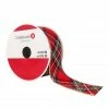 Discount ⌛ 1.5" x 30ft. Taffeta Wired Tartan Ribbon by Celebrate It® 🎅 Christmas 🌟 -Christmas Shop 10695982 1