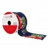 Best Sale 🛒 2.5" x 20ft. Faux Linen Wired Holiday Car Ribbon by Celebrate It® 🎄 Christmas 🌟 -Christmas Shop 10695994 1