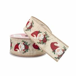Best deal β¨ 1.5" x 30ft. Faux Linen Wired Gnome Ribbon by Celebrate It® β Christmas π 6 Best deal β¨ 1.5" x 30ft. Faux Linen Wired Gnome Ribbon by Celebrate It® β Christmas π -Christmas Shop 10696002 2