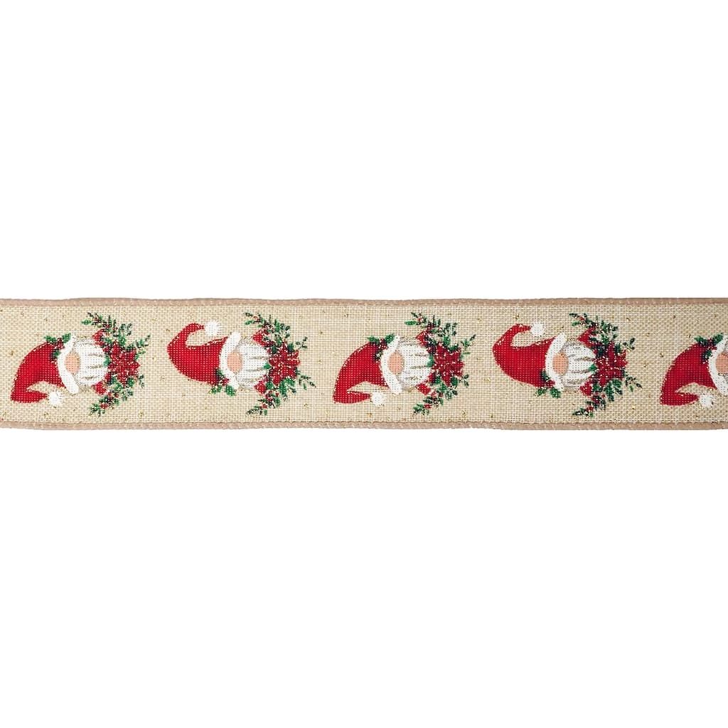 Best deal β¨ 1.5" x 30ft. Faux Linen Wired Gnome Ribbon by Celebrate It® β Christmas π 5 Best deal β¨ 1.5" x 30ft. Faux Linen Wired Gnome Ribbon by Celebrate It® β Christmas π - Image 3