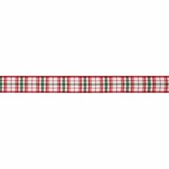 Top 10 🧨 7/8" x 24ft. Plaid Ribbon by Celebrate It® 🎅 Christmas 🔥 -Christmas Shop 10696007 3