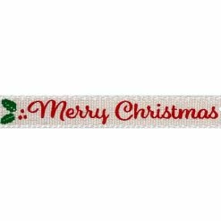 Best deal 👍 3/8" x 12ft. Merry 🎄 Christmas Ribbon by Celebrate It® 🎄 Christmas ⭐ -Christmas Shop 10696014 3