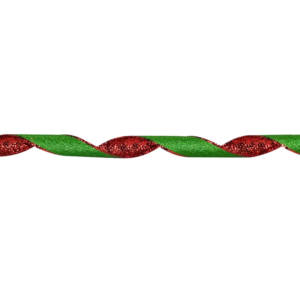 Best deal π€© 3/8" x 12ft. Metallic Edge Ribbon by Celebrate It® π Christmas βοΈ 4 Best deal π€© 3/8" x 12ft. Metallic Edge Ribbon by Celebrate It® π Christmas βοΈ - Image 2